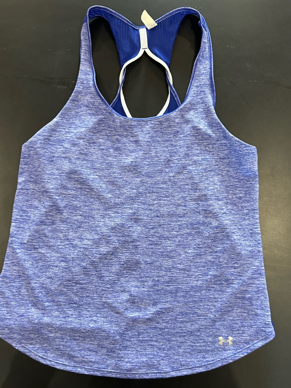 Under Armour Purple-Blue Heather Racerback Tank